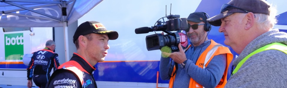TV media interview