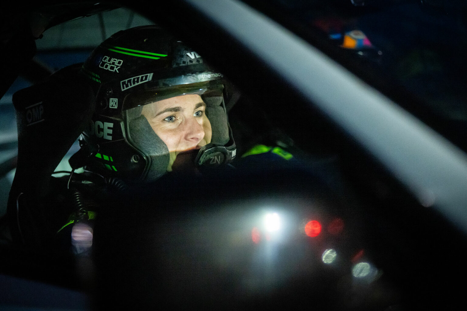 Molly Taylor ready for Southern Lights Rally start